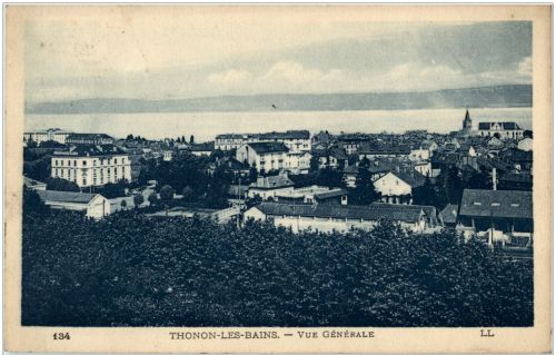 Thonon les Bains - vue generale