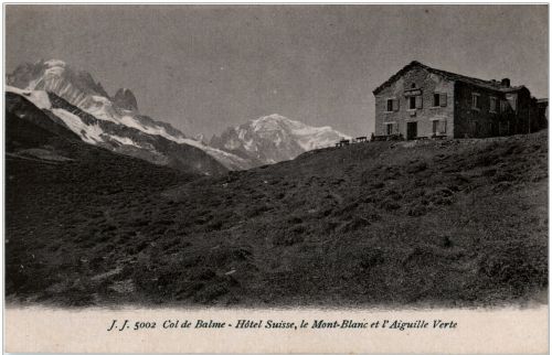 Col de Balme - Hotel Suisse
