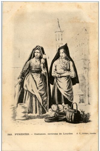 Costumes environs de Lourdes