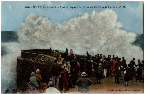 Biarritz - Effet de vague a la dingue
