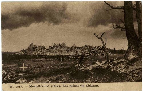 Mont Renaud - Les ruines du Chateau