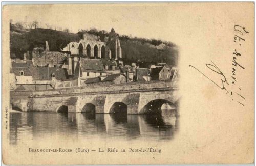Beaumont le Roger - La Rise au Pont de l Etang
