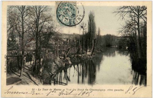 Champigny - rive gauche