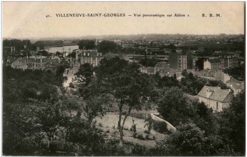 Villeneuve Saint Georges - vue panoramique