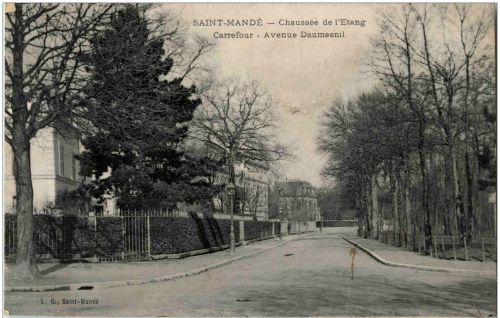 Saint Mande - Chassee de l Etang