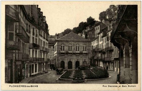 Plombieres les Bains - Rue Stanislas