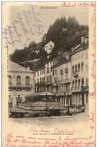 Plombieres les Bains - Bain romain