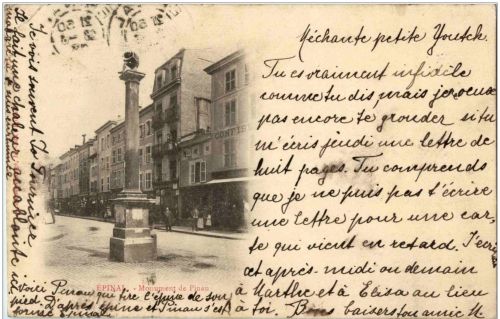 Epinal - Monument de Pinau