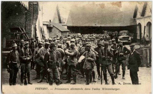 Frevent - Prisonniers allemands