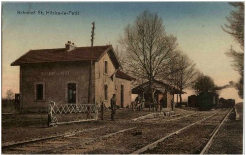 St. Hilaire le Petit - La Gare - Feldpost