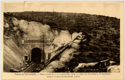 Tunnel de Tavannes 1916