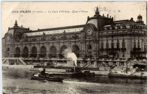 Paris - La gare d Orlean