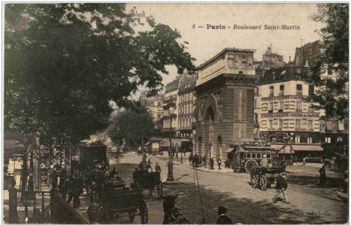 Paris - Boulevard Saint Martin