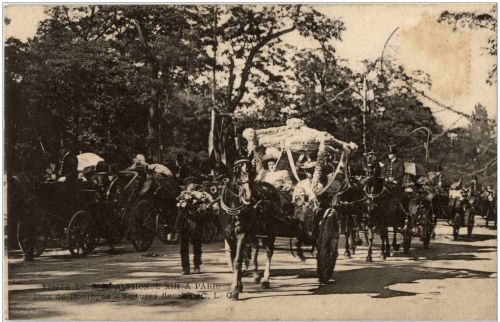 Paris - Visite de SM Alphonse XIII