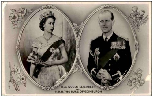 Queen Elizabeth and the Duke of Edinburgh