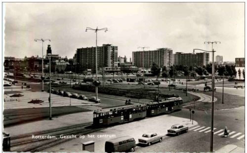 Rotterdam - Gezicht op het centrum