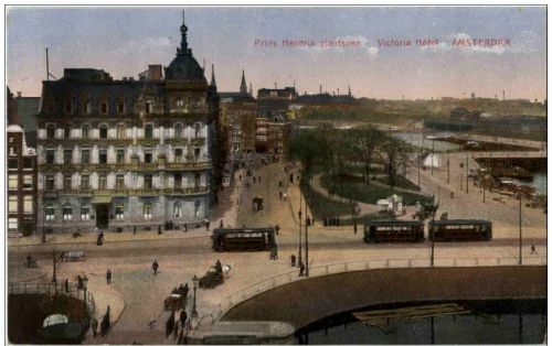 Amsterdam - Prins Hedrik plantsoen - Victoria Hotel