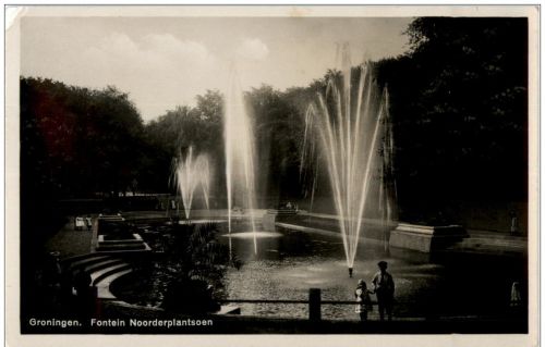 Groningen - Fontain Noorderplantsoen