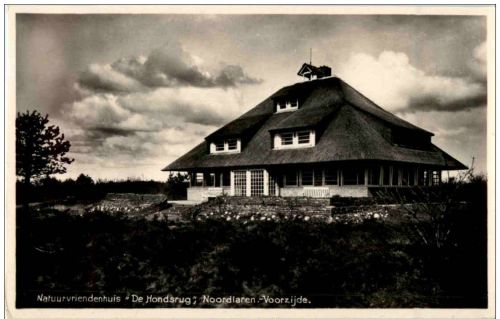 Noordlaren - Voorzijde - Natuurvriendenhuis De Hondsrug