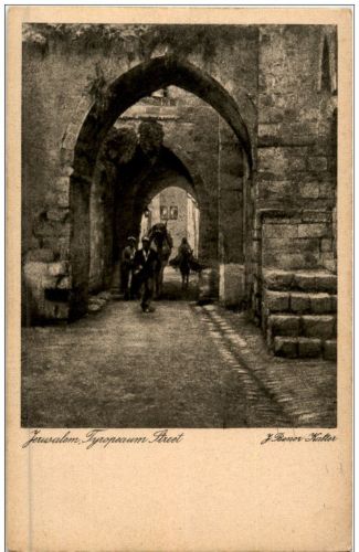 Jerusalem - Tyropeaum Street