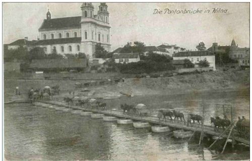 Wilna - Pontoonbrücke