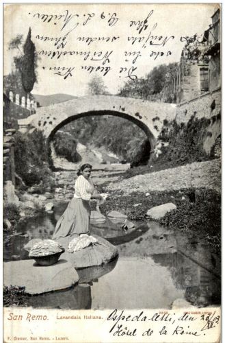 San Remo - Lavandaia Italiana