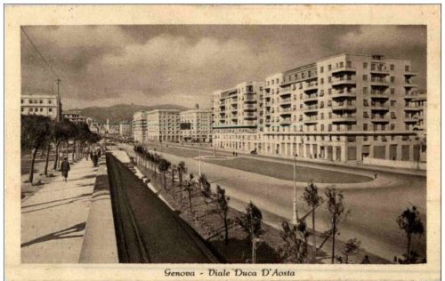 Genova - Viale Duca D Aosta