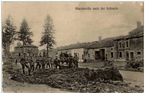 Marcheville nach der Schlacht