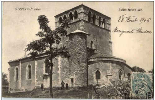 Montanay - Eglise Moyen age