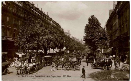Paris - Boulevard des Capucines