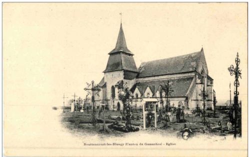 Bouttencourt les Blangy - Eglise