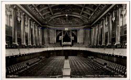 Wiesbaden - Kurhaus Konzertsaal
