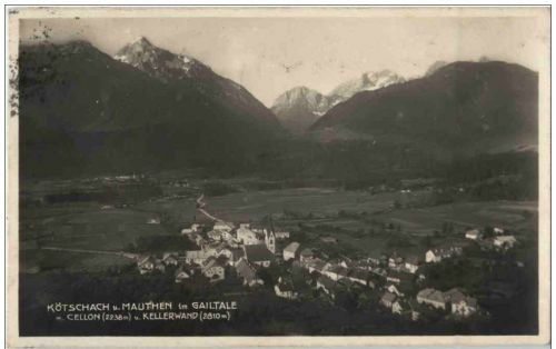 Kötschach und Mauthen im Gailtale