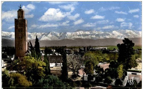 Marrakech - Panorama sur l Atlas