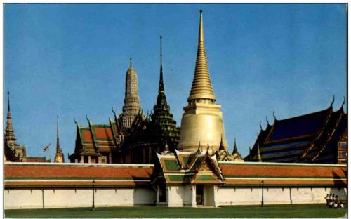 Thailand - Back side of The Emerald Buddha Temple