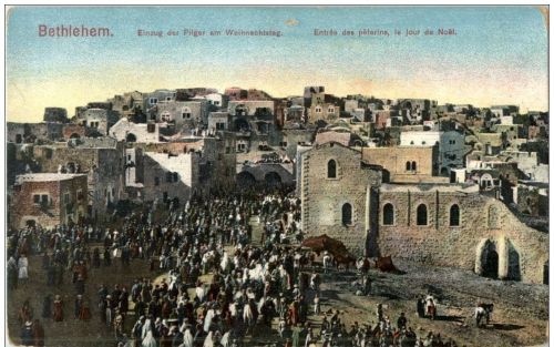 Bethlehem - Einzug der Pilger am Weihnachtstag