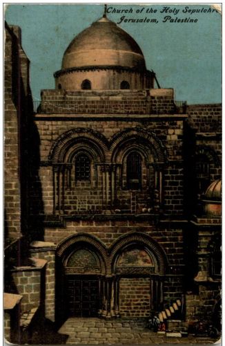 Jerusalem - church of the Holy Sepulchra
