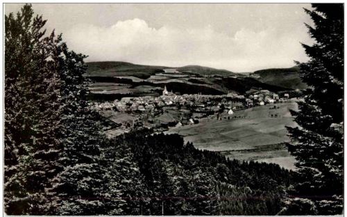 Winterberg - Blick vom Bobhaus