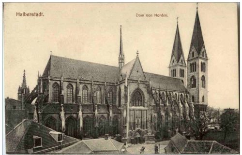 Halberstadt - Dom von Norden