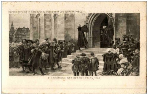 Gemälde im Rathaus von Hildesheim