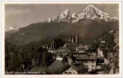 Berchtesgaden mit Watzmann
