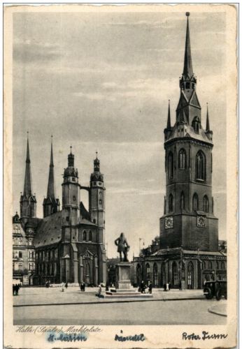Halle - Marktplatz