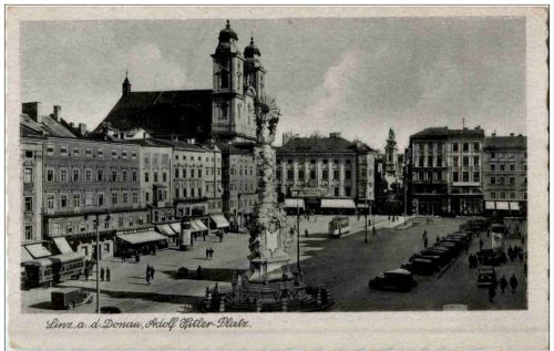Linz a d Donau- Adolf Hitler Platz