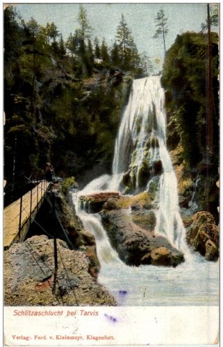 Schlitzaschlucht bei Tarvis