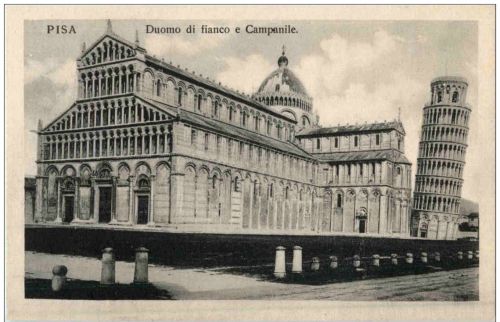 Pisa - Duomo di fianco e Campanille
