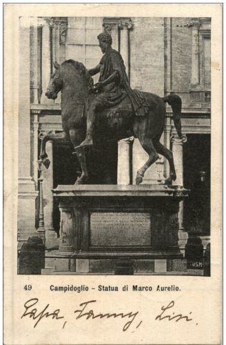 Campidoglio - Statua di Marco Aurelio