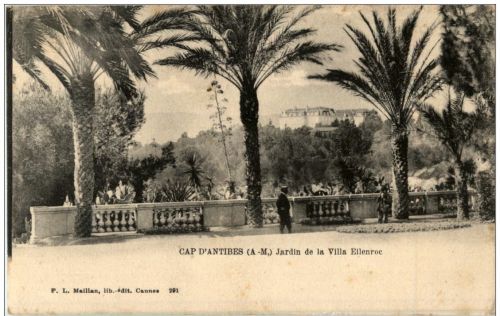 Cap d Antibes - Jardin de la villa Eilenroc