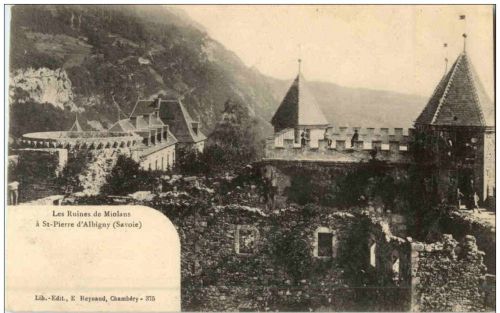 St. Pierre d Albigny - Ruines de Miolans