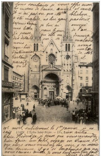 Lyon - L Eglise Saint Nizier
