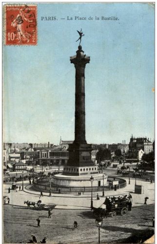 Paris - La Place de la Bastille